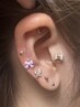 【New】耳つぼジュエリー(片耳５粒ずつ)　¥3200