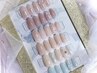 《オフィスOK☆上品可愛い☆》シンプル定額アート ¥6000-