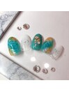 海ネイル8980円