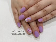 ブランシュ(BLANCHE)/５月定額制ネイル