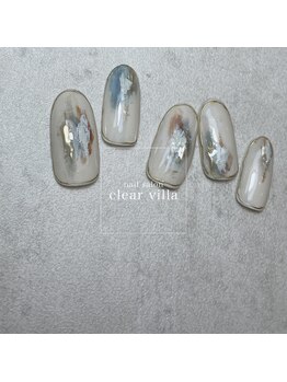 ネイルサロンクリアヴィラ(nail salon clear villa)/trend designコース￥8990