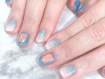 シュワシュワネイル