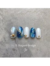 エトワールネイル 高崎筑縄町店(Etoile nail)/23年8月Jr.ハンド定額