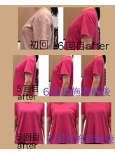 パワーパステル/大きなバスト下がりを解決