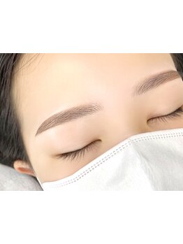 アイブロウメニューがあるサロン