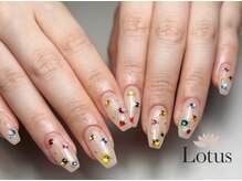 ロータス ネイルアンドアイラッシュ(Lotus)/カラフルストーン