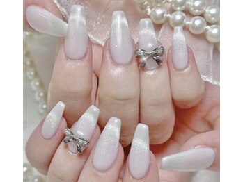 秋冬にぴったりマグネットネイル