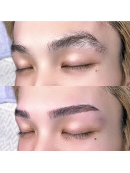 アイリス(EYERI’s)/◇メンズアイブロウWax &パーマ