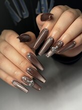 エクアネイルズ(Akuwa nails)/スカルプ◆マグネットワンカラー