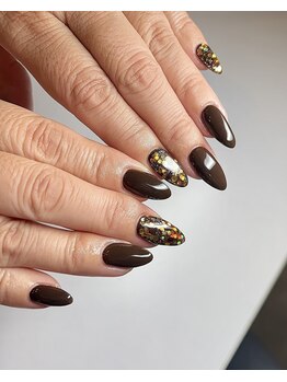 レッシュネイル サロンアンドスクール(RECH NAIL salon&school)/グリッターがアクセント！