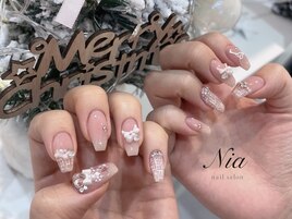 クリスマスネイル
