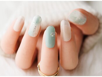 エムスラッシュ ソル センター南(M.SLASH SOL)/ポイントマーブルネイル