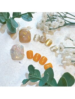 ネイル アアルト 本厚木駅前店の写真/《本厚木駅すぐ》大人女性が足繁く通う自爪を労わる高技術サロン＊季節感あるデザインで指先にもお洒落を◎