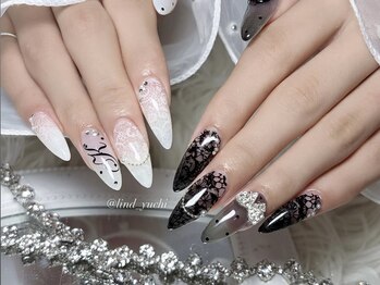 リンドネイル バイ モカ アンド ララ(Lind nail by moca and LaLa)/【yuchi】レースネイル