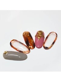 囲みべっ甲ネイル☆