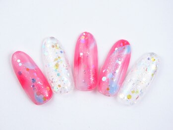 エリクサーネイル 五反田(Elixir Nail)/定額a シンプル／クーポン使用