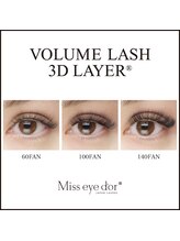 アイラッシュサロン アンシャンテ(Eyelash Salon Enchante)/3Dボリュームラッシュ