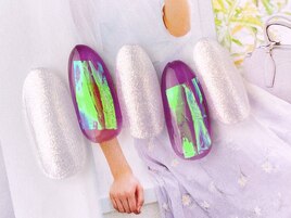 オーロラネイル￥4980