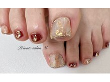 プライベートサロンエム(M)/フット　デザインコース &nbsp;¥8,500