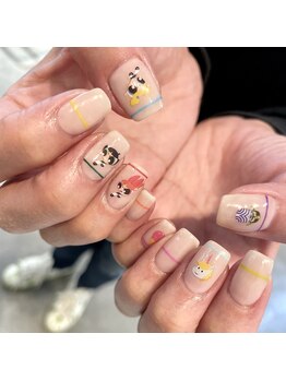 ページ(peji)/キャラクターネイル