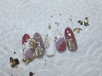 ネイルキュート アンド クールラッシュ 亀有店(nailcute & CoolLash)/2025成人式ネイル