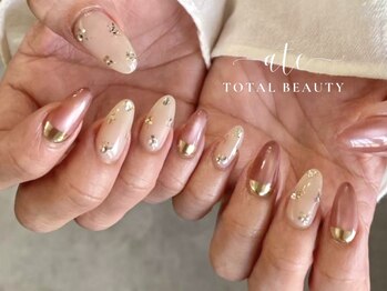 アテ(ate)/春ニュアンスネイル