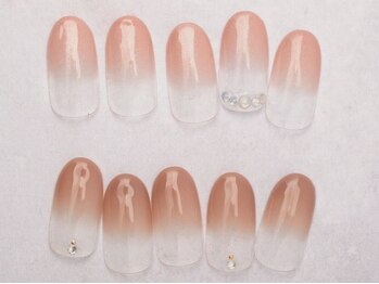 ネイルミックス 宇都宮インターパーク店(Nail Mix)の写真/【3990円★ナチュラルコース(60分)】ワンカラー・グラデーション♪シンプルアート付き！/宇都宮