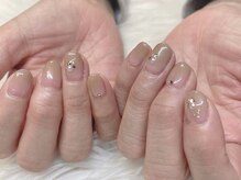 QBネイル 多摩センター店(QB Nail)/気付いたら見てるこの上品さ。