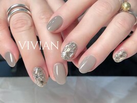 フラッシュシンプルネイル