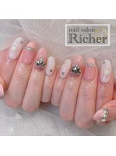 エスフィーネイルサロン リシェル(Esfy nailsalon Richer)/ピンクネイル