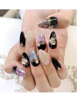 ビューティーアップ 池袋(Beauty Up)/チェックネイル