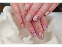 キープ ネイルサロン(KEEP)/クリアなツイード♪