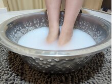 フィールフリー(feel free)/足湯の様子