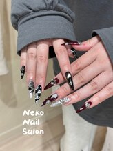 ネコ(Neko)/ヒョウ柄　ハロウィン　個性派