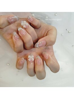 韓国ビジューネイル♪