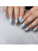 ブレス(BLESS)/水色×シルバーラメ