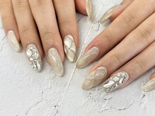 ディーネイル 池袋(D-nail)/【森】キラキラ キルティング