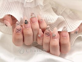 チェックネイル