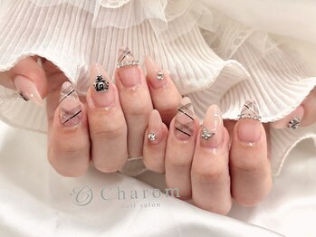 チェックネイル