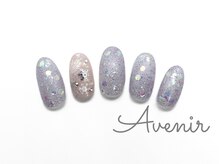 アヴィニール 表参道(Avenir)/スノーユニコーン　ネイル