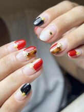ネイルサロン プール ヴー(Nail Salon Pour Vous)/【定額】べっ甲ネイル