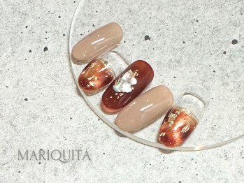 ネイルサロン マリキータ(MARIQUITA)/べっ甲/ニュアンス