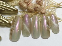 アイラッシュトウキョウドットライズ エキニア横浜店(TOKYO.RISE)/マグネット×オーロラネイル