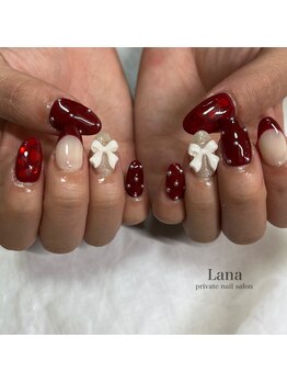 ラナ(Lana)/冬ネイル