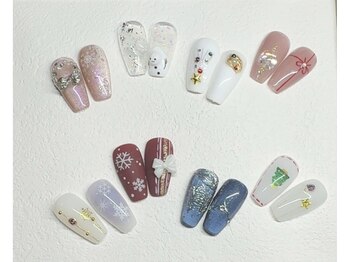 ワンダー(WONDER)/クリスマスネイルデザイン