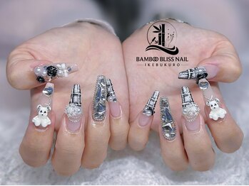 バンブーブリス 池袋(BambooBliss)の写真/他店で叶えられなかったデザインもお任せください◎多彩なカラーとパーツであなたの個性を引き出します☆