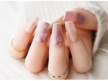 エムスラッシュ ソル センター南(M.SLASH SOL)/ポイントフラワーネイル