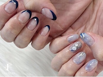 非対称 〇 フレンチ × アート