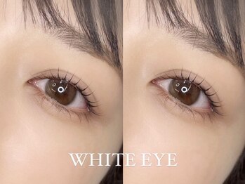 ホワイトアイ 武蔵小杉2号店(WHITE EYE)の写真/【次世代まつ毛パーマ《ラッシュリフト》×美眉アイブロウスタイリング】目元に合わせたデザインで印象UP♪