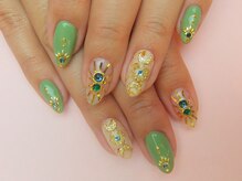 ネイルサロン ドレリッチ 大宮店(drerich)/大理石風エスニックネイル